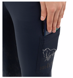 Riding breeches Agnes Full Grip Blueberry
