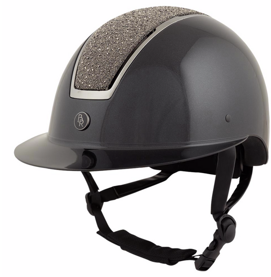 Veiligheidshelm Omega Glamourous Glossy Zwart