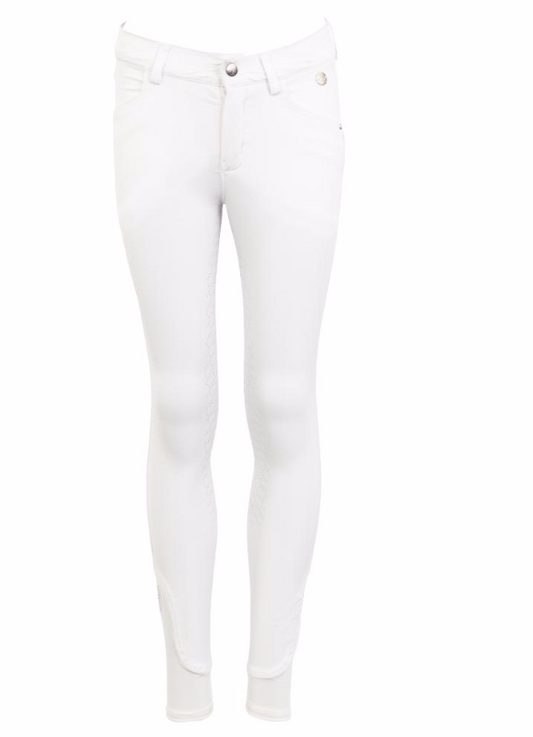 Riding breeches Edmonton Junior White