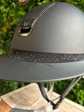Samshield 2.0 Miss ShadowMatt Zwart Crystal Fabric blason + band