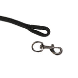 Halstertouw met Afneembare Clip 2.00m Zwart
