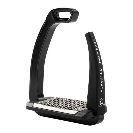 Acavallo stijgbeugels REL-X Easy Zwart