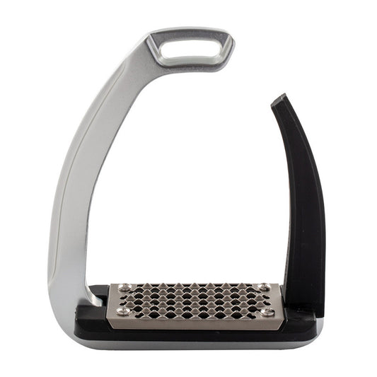 Acavallo stijgbeugels REL-X Easy Aluminium/Zwart