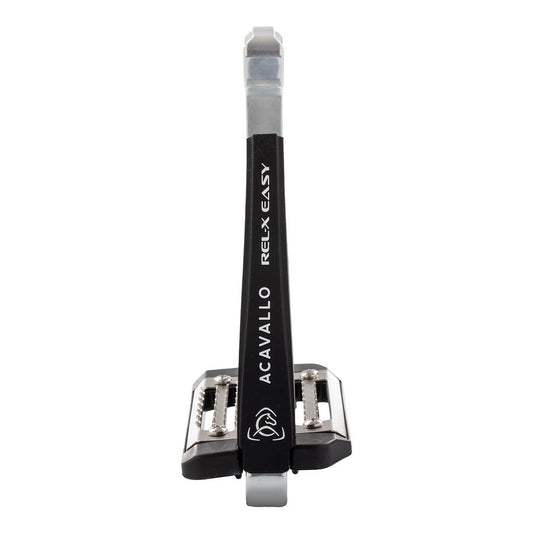 Acavallo stijgbeugels REL-X Easy Aluminium/Zwart