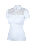 Equestrian Stockholm Crystal Champion Top White