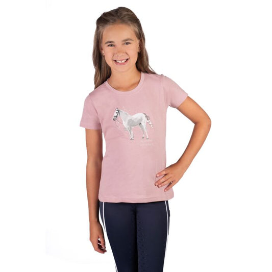 T-shirt Sparkle Roze