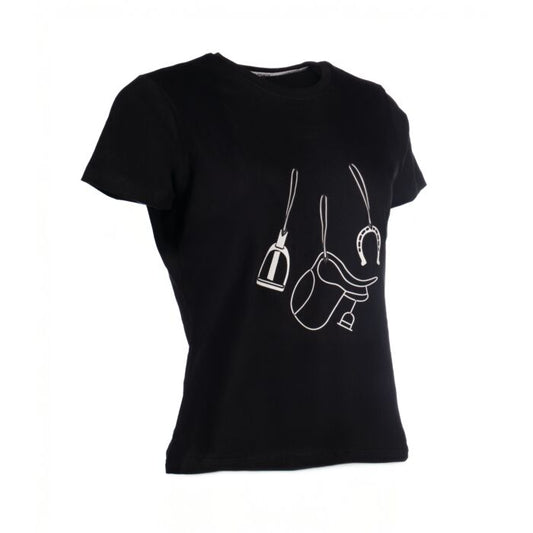T-shirt Elements Zwart
