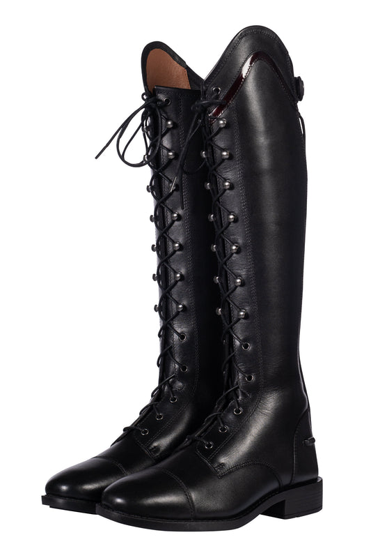 Rijlaars Glam Lace Junior Zwart