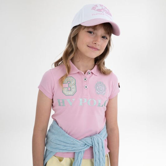 Polo shirt Favouritas EQ Junior Pretty Pink