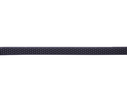 Teugel rubber Soft Zwart