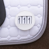 Nummerhouder Modeste Rond Wit
