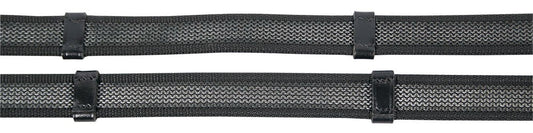 Teugels Supergrip met stops zwart