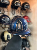 KEP Italia Cromo 2.0 Shine Blauw Kristalli Logo Rosegold Cognac bandje