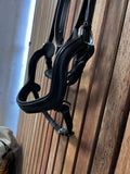 Hoofdstel Zwart Anatomisch Zilver Full [SP22 - H008]