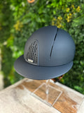 KEP Italia Smart Blauw Polo Cognac kinband