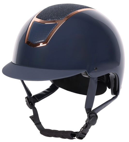 Safety cap Matterhorn Sparkle Navy-Rosegold
