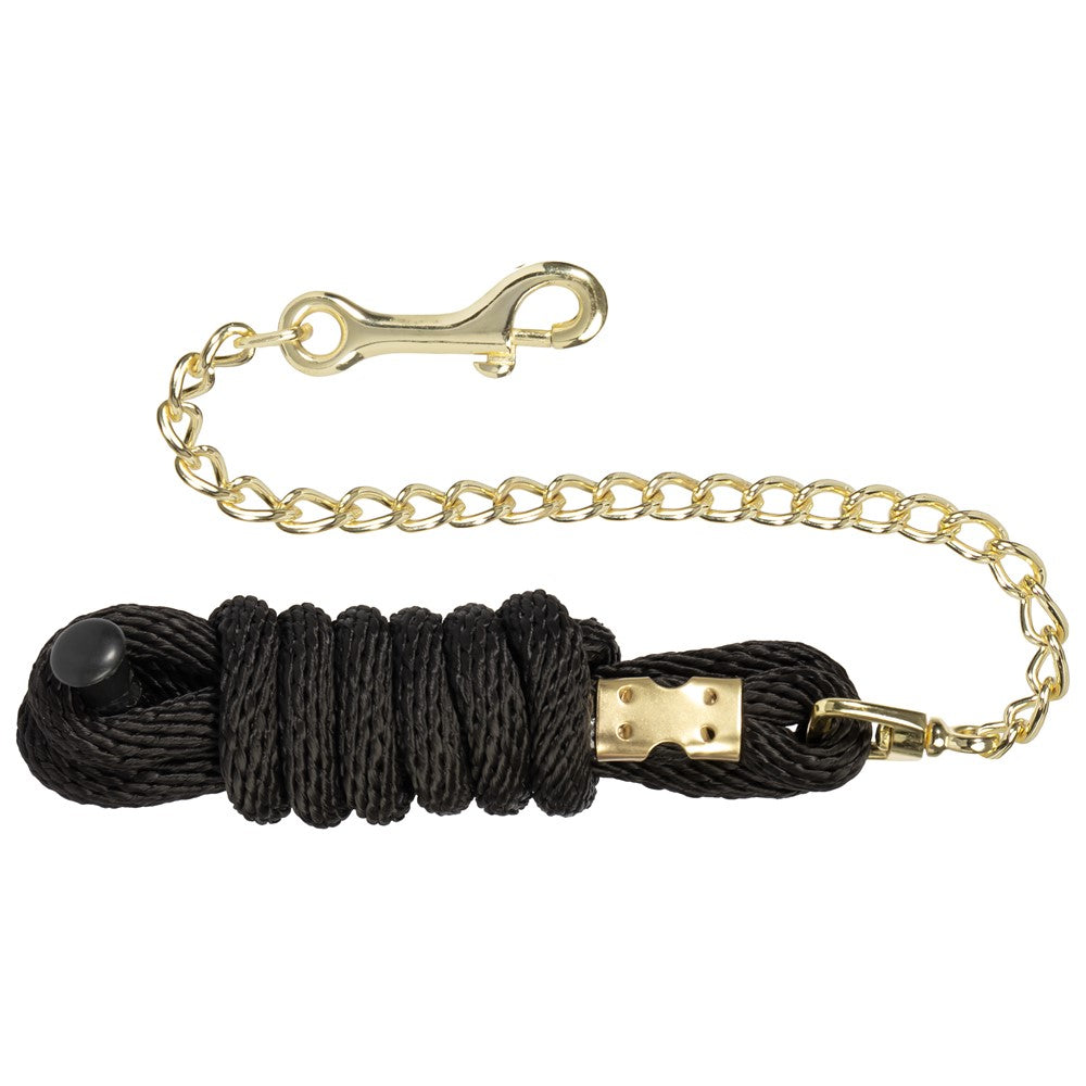 Halstertouw - Hengstenketting zwart goud
