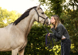 Leren halster Lou Bruin