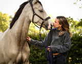 Leren halster Lou Bruin