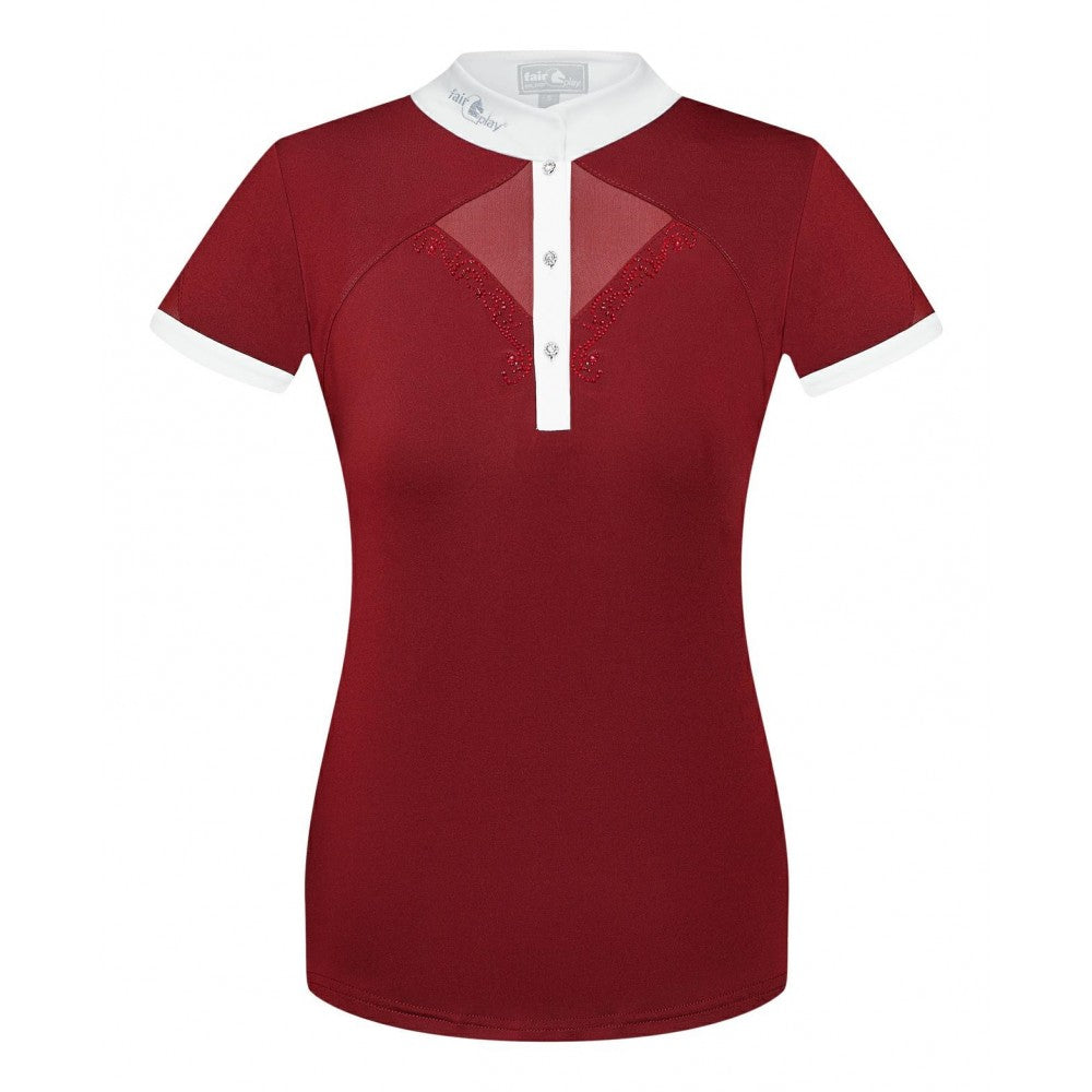Wedstrijdshirt Cathrine Bordeaux