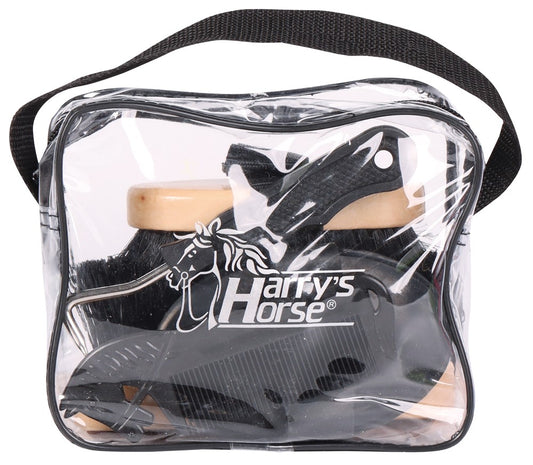 Mini Filled Grooming Bag Black