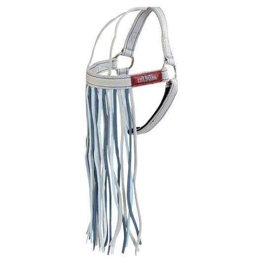 Vliegenfrontriem halster XS Vapor Blue