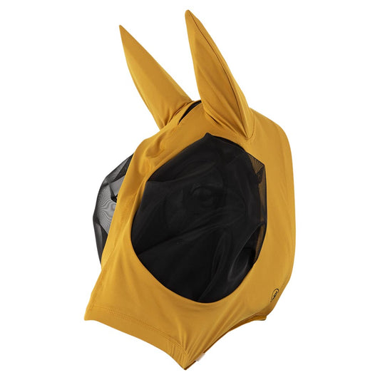Fly mask Lycra Harvest Gold
