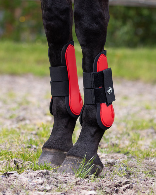 Peesbeschermers Flamingo Fel rood