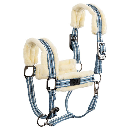 Halter Ellen Fake Fur Captain's Blue