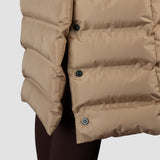 Lange Winterjas Eloise Mokka