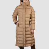 Lange Winterjas Eloise Mokka