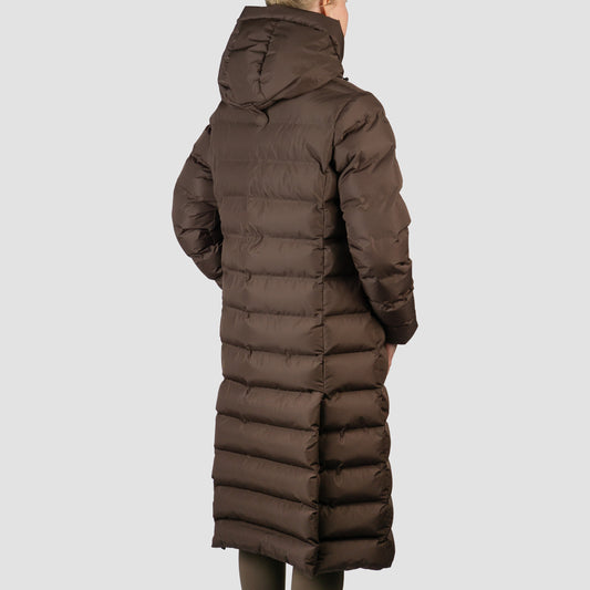 Lange Winterjas Eloise Dark Chocolate