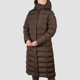 Lange Winterjas Eloise Dark Chocolate
