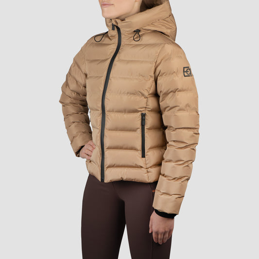 Winterjas Kort Penelope Mokka