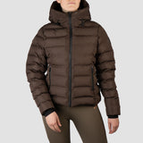 Winterjas Kort Penelope Dark Chocolate