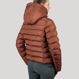 Pufferjas Kort Penelope Burnt Umber