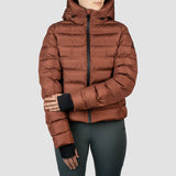 Pufferjas Kort Penelope Burnt Umber
