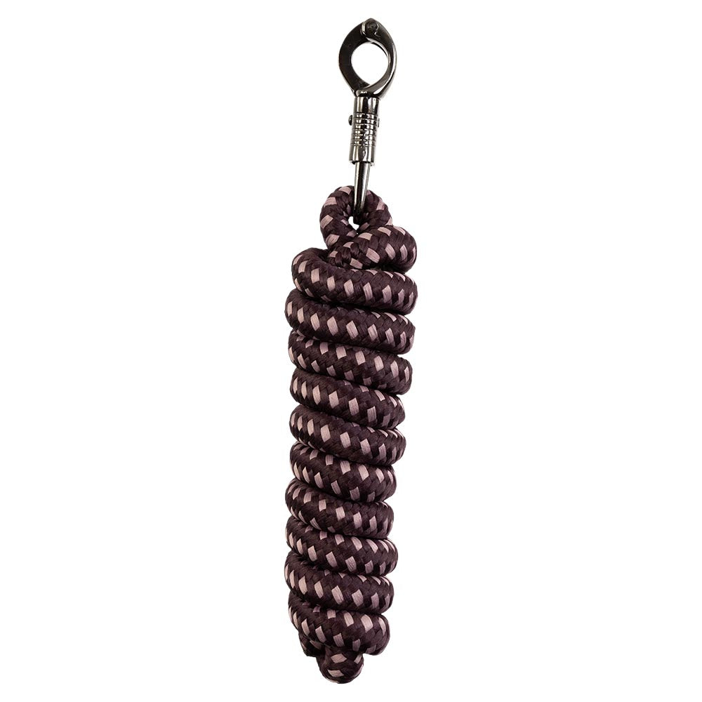 Halstertouw Paniekhaak  Raisin Brown