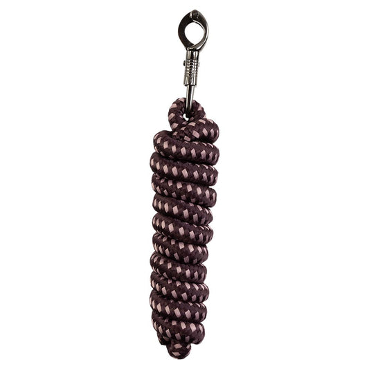 Halstertouw Paniekhaak  Raisin Brown