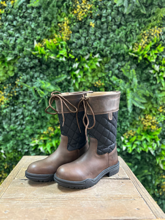 Outdoor Boots Brown Quilted [SP24-51] 