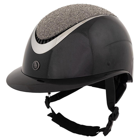 Safety Helmet Theta Plus Glamorous Glossy Black