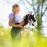 Halsterset Hobby Horse Lila