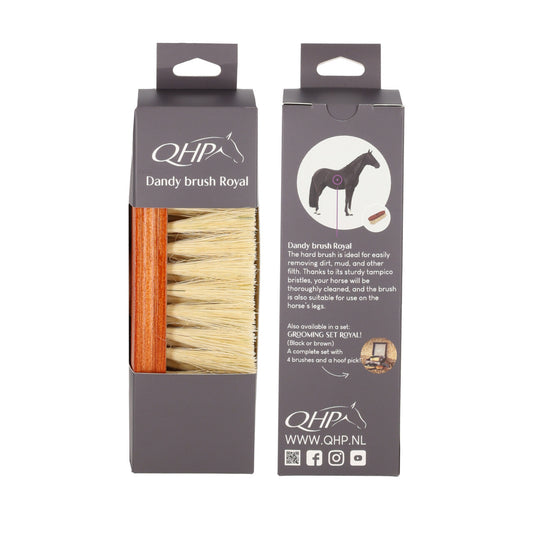 Harde borstel Royal bruin