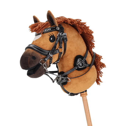 Borsttuig Hobby horse Zwart