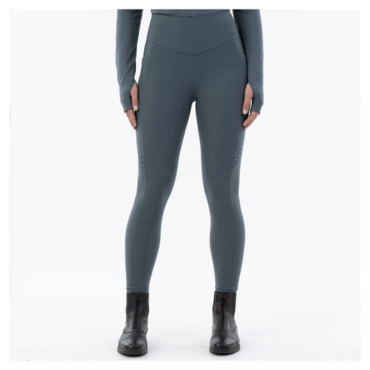 Riding leggings Dieke Dark Slate Full Grip