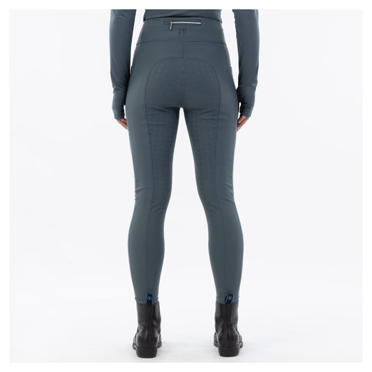 Riding leggings Dieke Dark Slate Full Grip