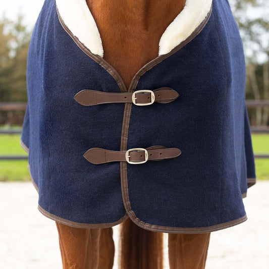 Wool Blanket Deluxe Navy