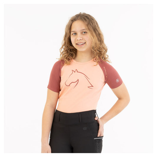 Eevolv T-Shirt Ishaura Coral Almond