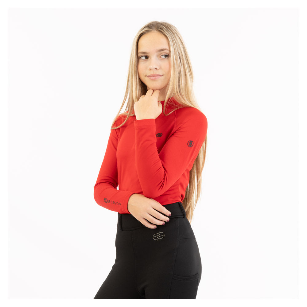BR Eevolv Pullover Jente Tango Red
