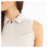 Mouwloos Poloshirt Isa Chateau Gray
